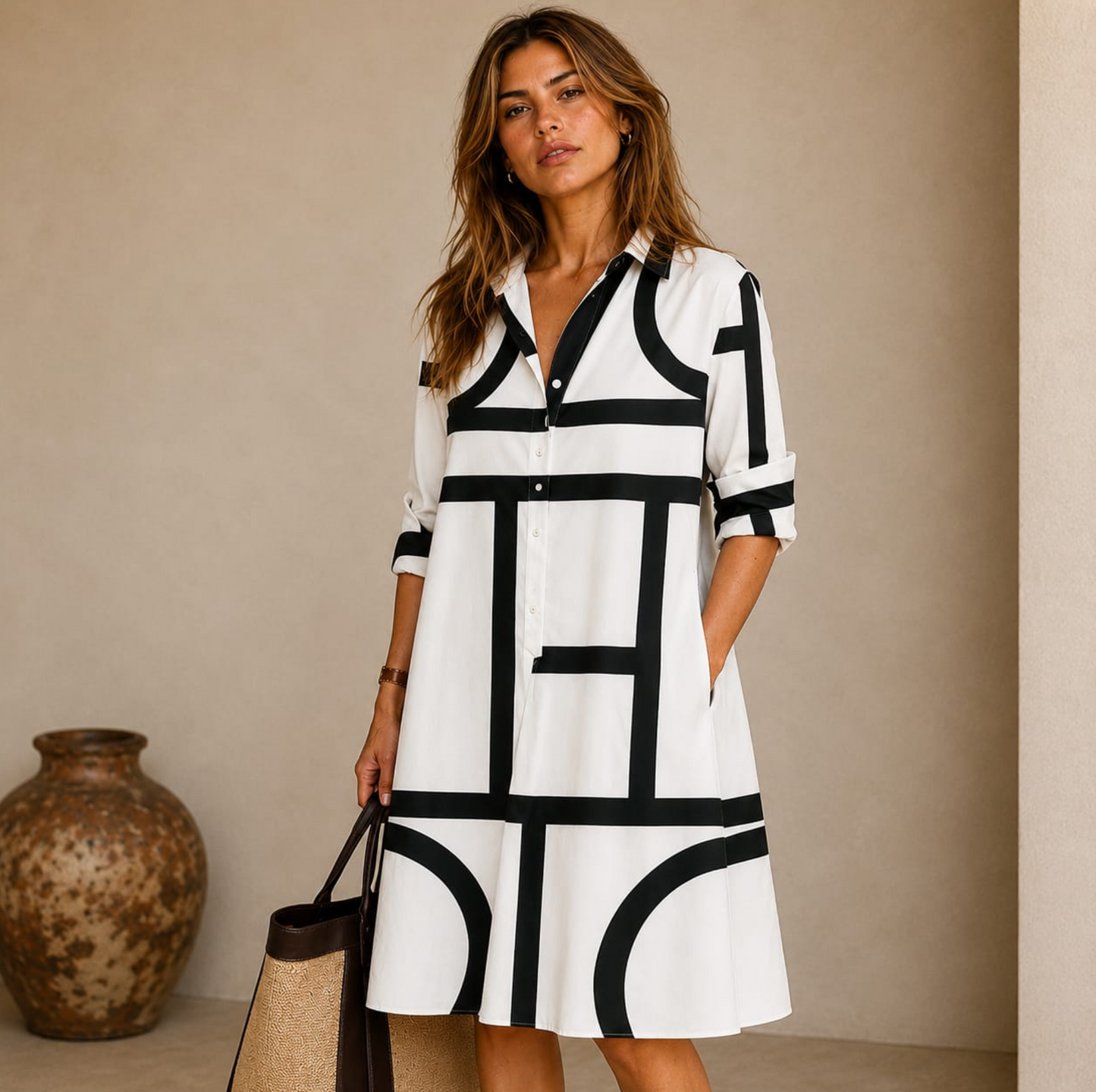 Anna | Elegante vestido midi