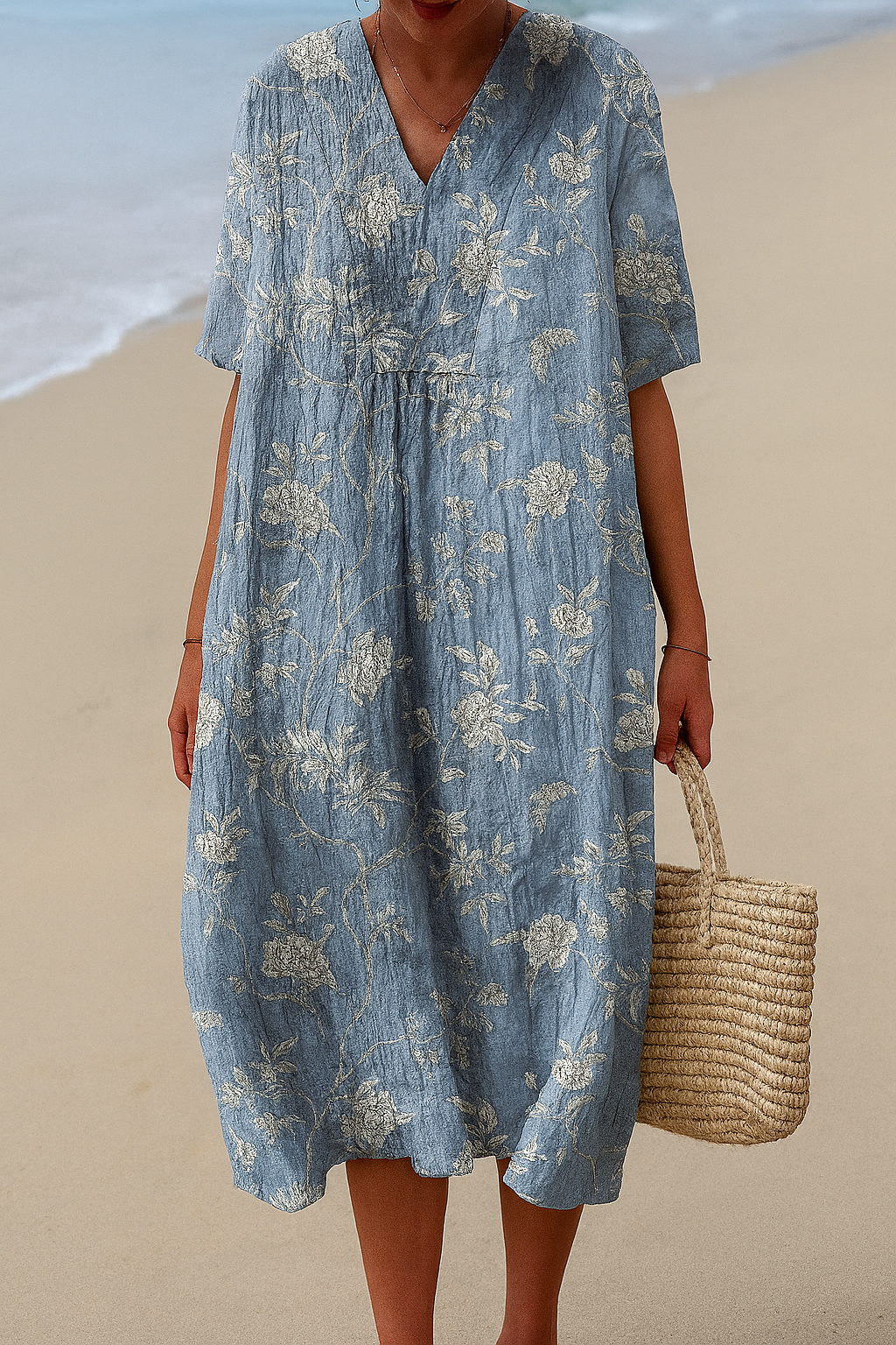 Vestido estampado brisa de verano