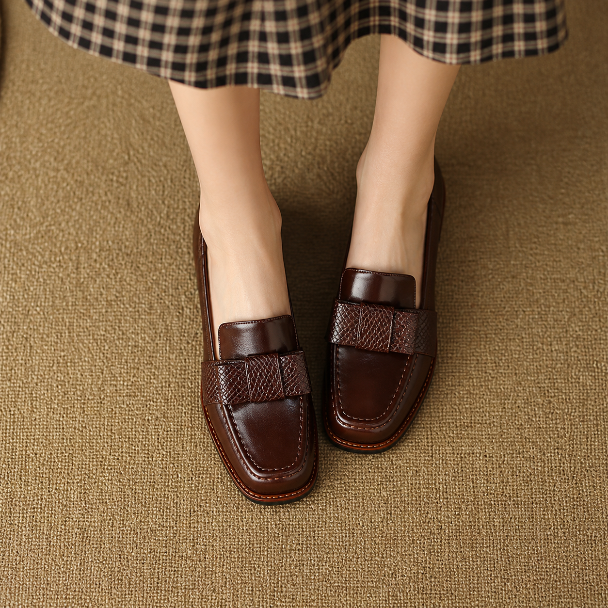 Condesa | Mocasines con nudo