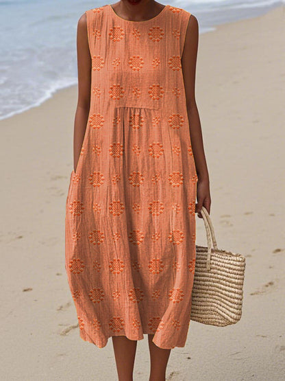 Vestido estampado brisa de verano