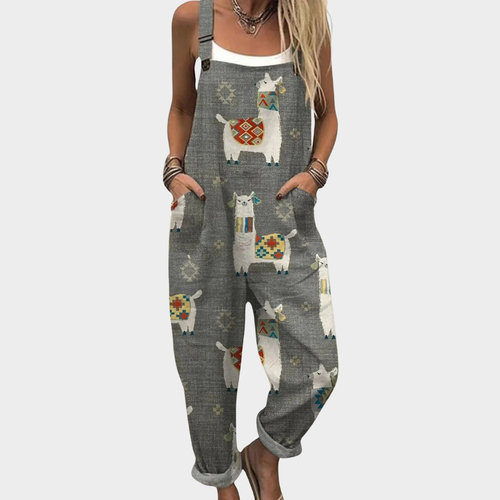 Peto estampado cómodo