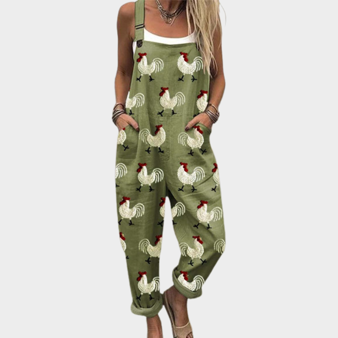 Peto estampado cómodo