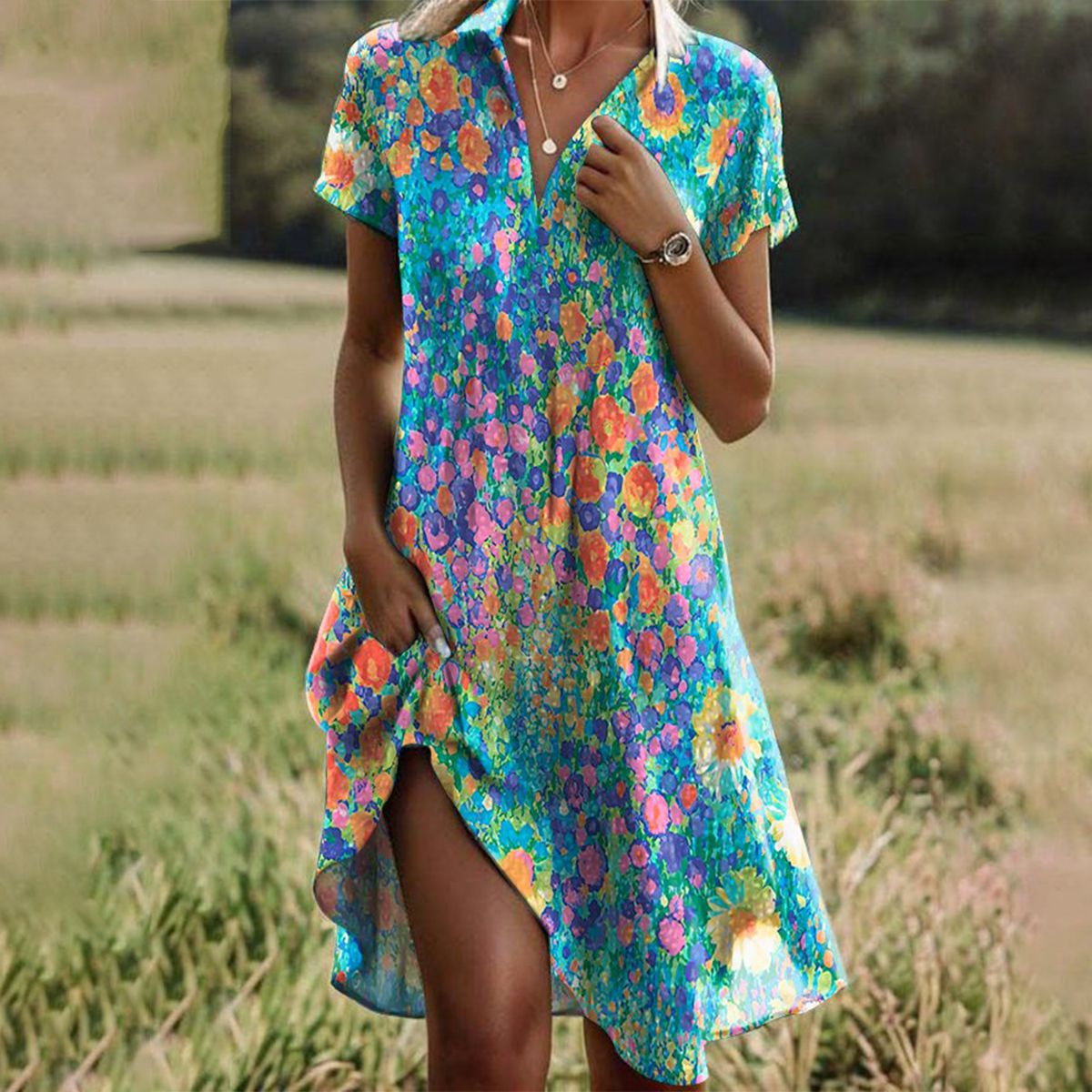 Tanasia | Vestido verano moderno cómodo