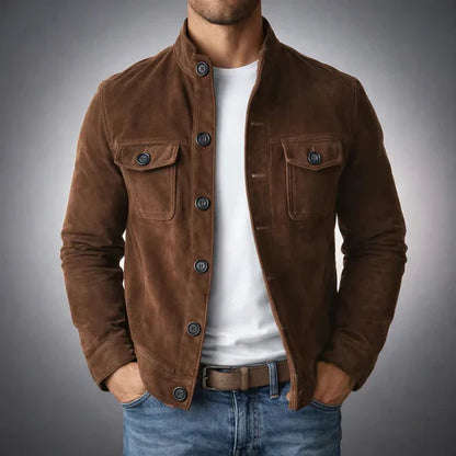OLTRANO | CHAQUETA DE ANTE