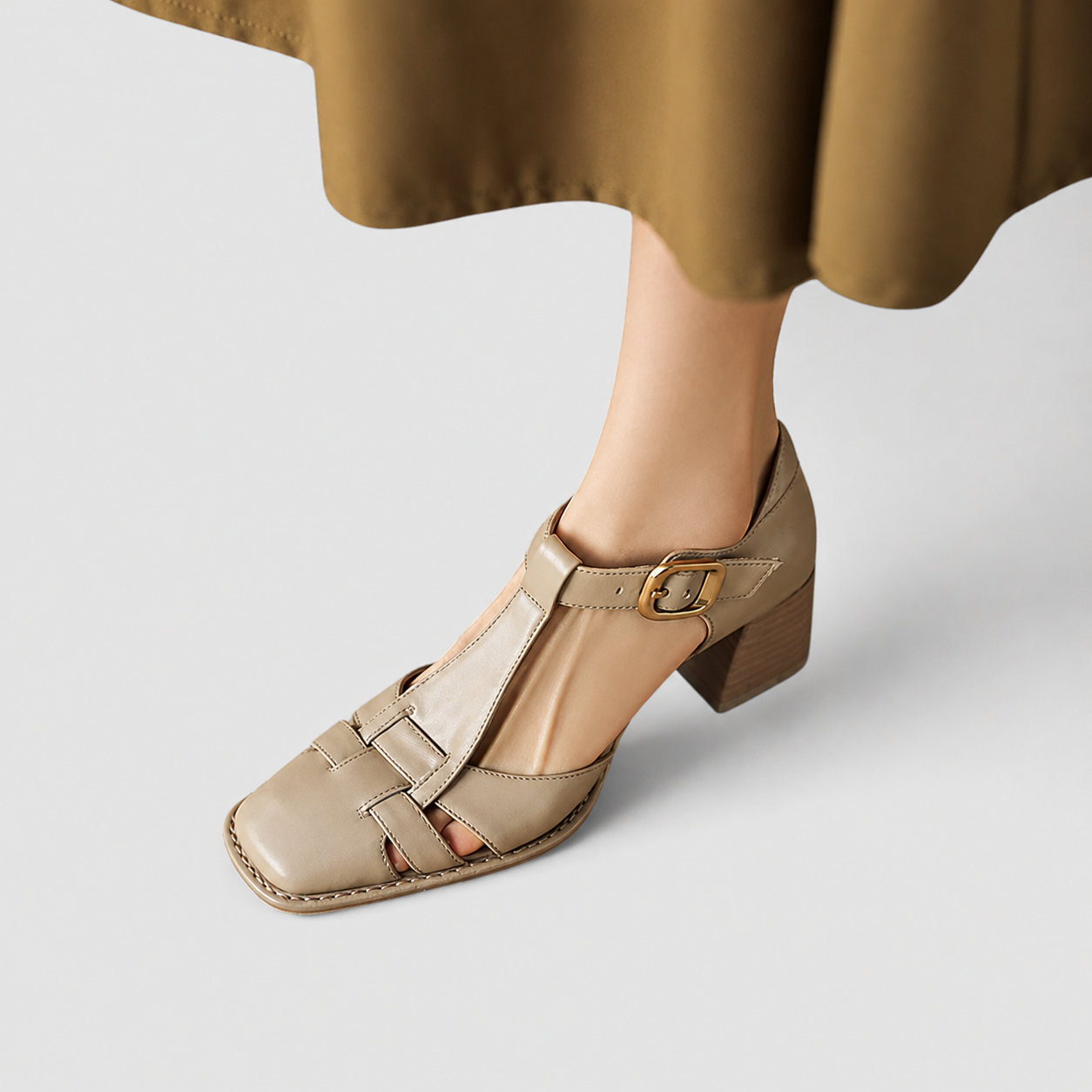 Carlota | Sandalias ortopédicas T-Strap