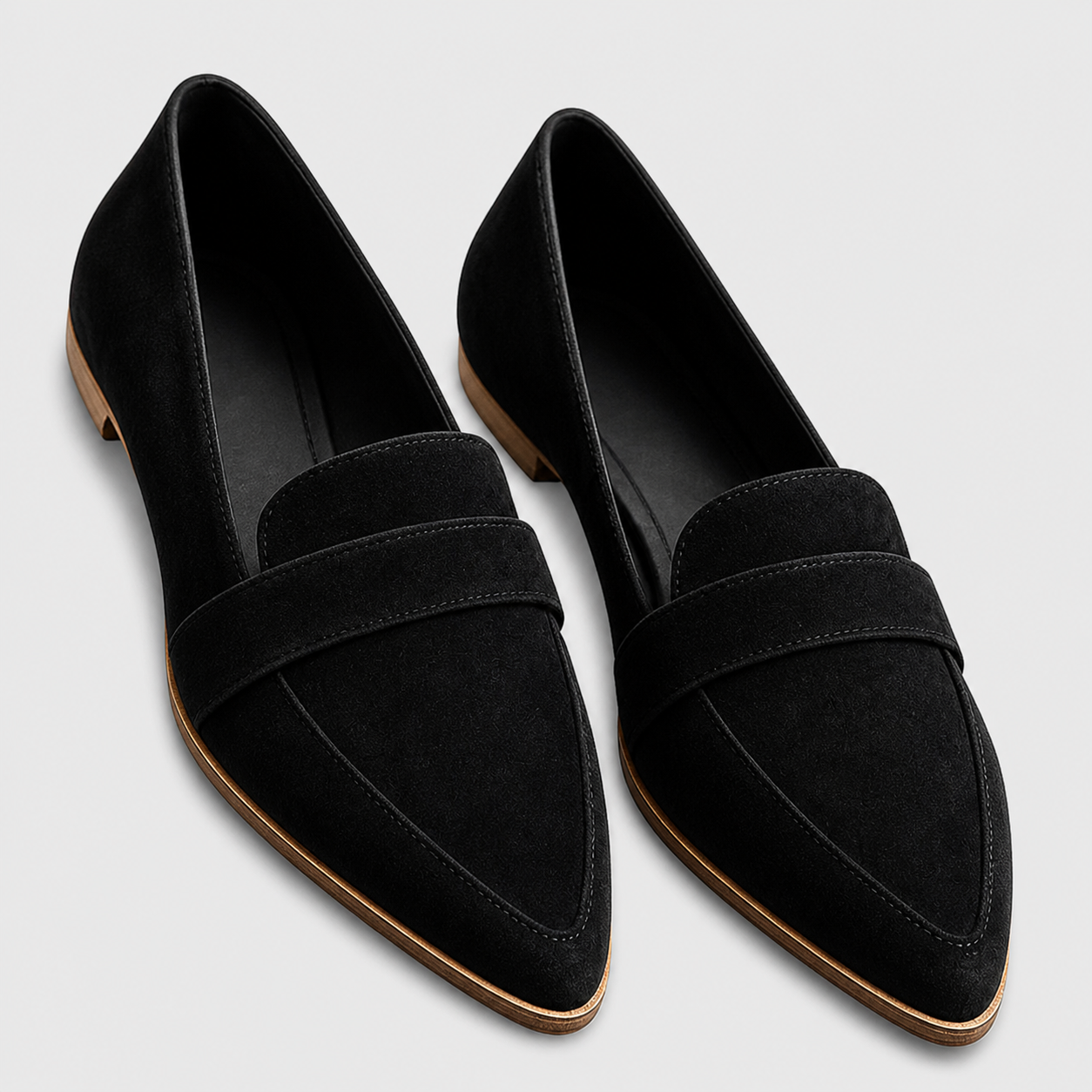 Elena | Mocasines ortopédicas de ante suave