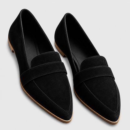 Elena | Mocasines ortopédicas de ante suave