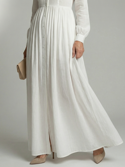Inés | Vestido maxi vaporoso