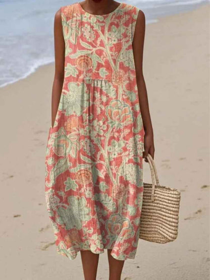 Vestido estampado brisa de verano