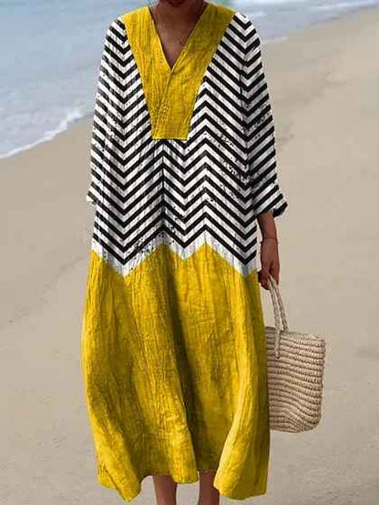 Vestido estampado brisa de verano