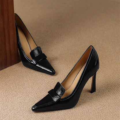 LENORA | Tacones lofaer con punta afilada