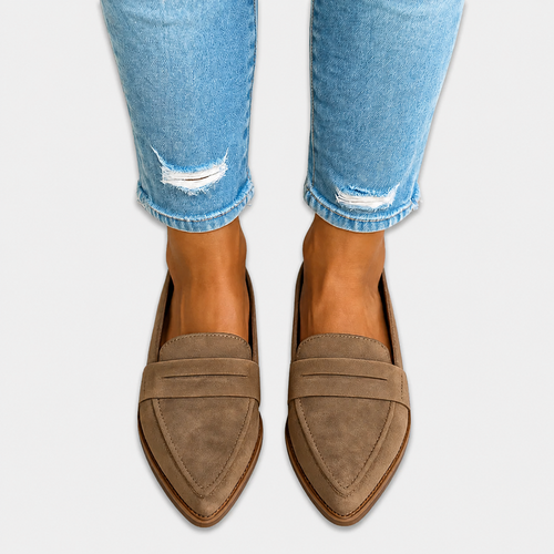 Nadia | Mocasines de ante