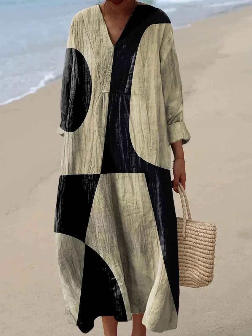 Vestido estampado brisa de verano