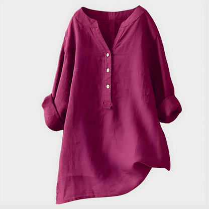 Veronica | Blusa elegante de cuello en V