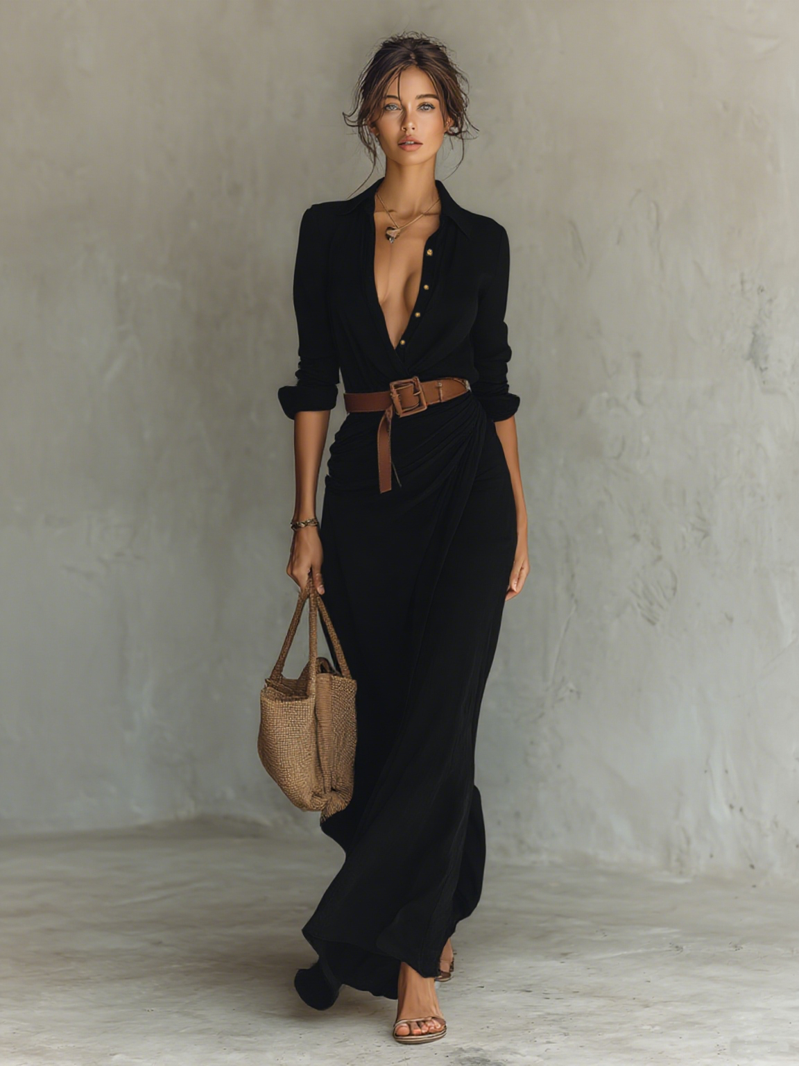 CLEO | Vestido largo casual