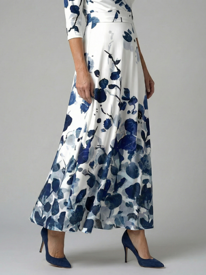 Juana | Vestido midi con escote cruzado