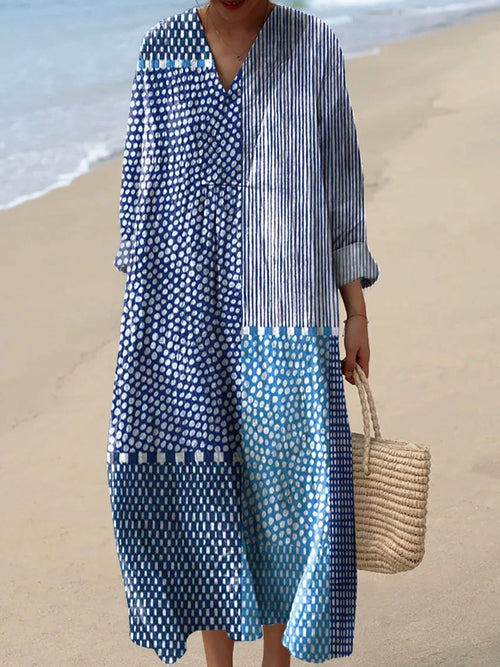Vestido estampado brisa de verano