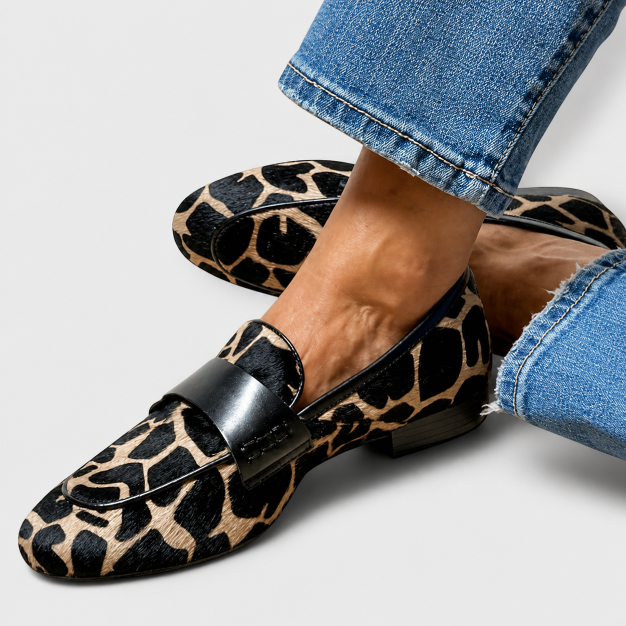 Leonor | Mocasín leopardo
