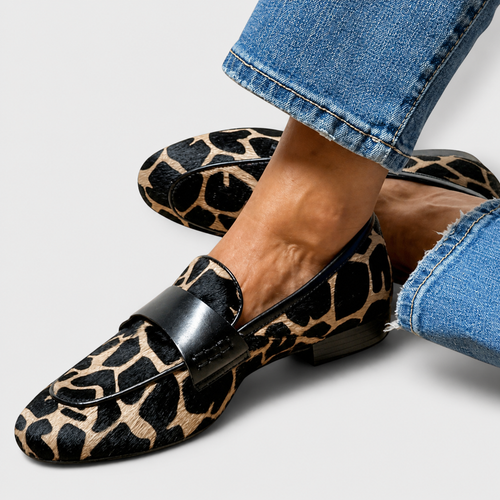 Leonor | Mocasín leopardo