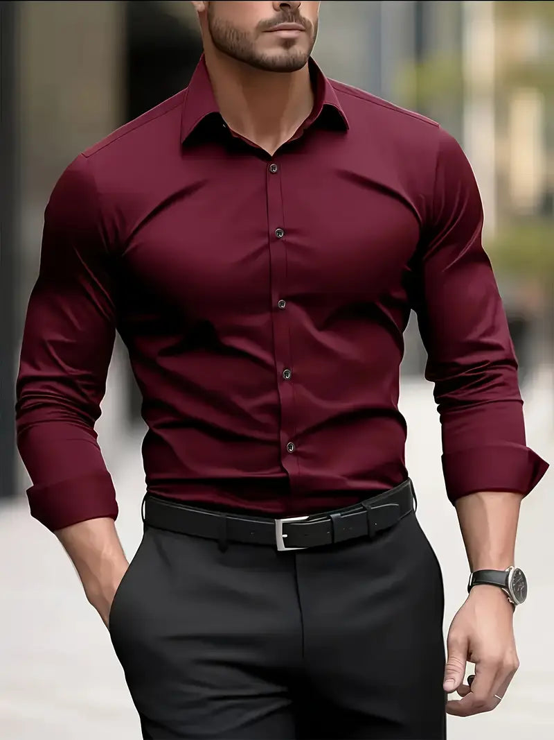 MARCEL | Camisa clásica de manga larga