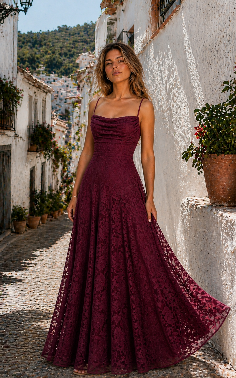 Vestido Carmesí