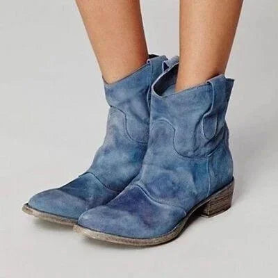 CARLOTTA | Botines de mujer en suave ante con estilo