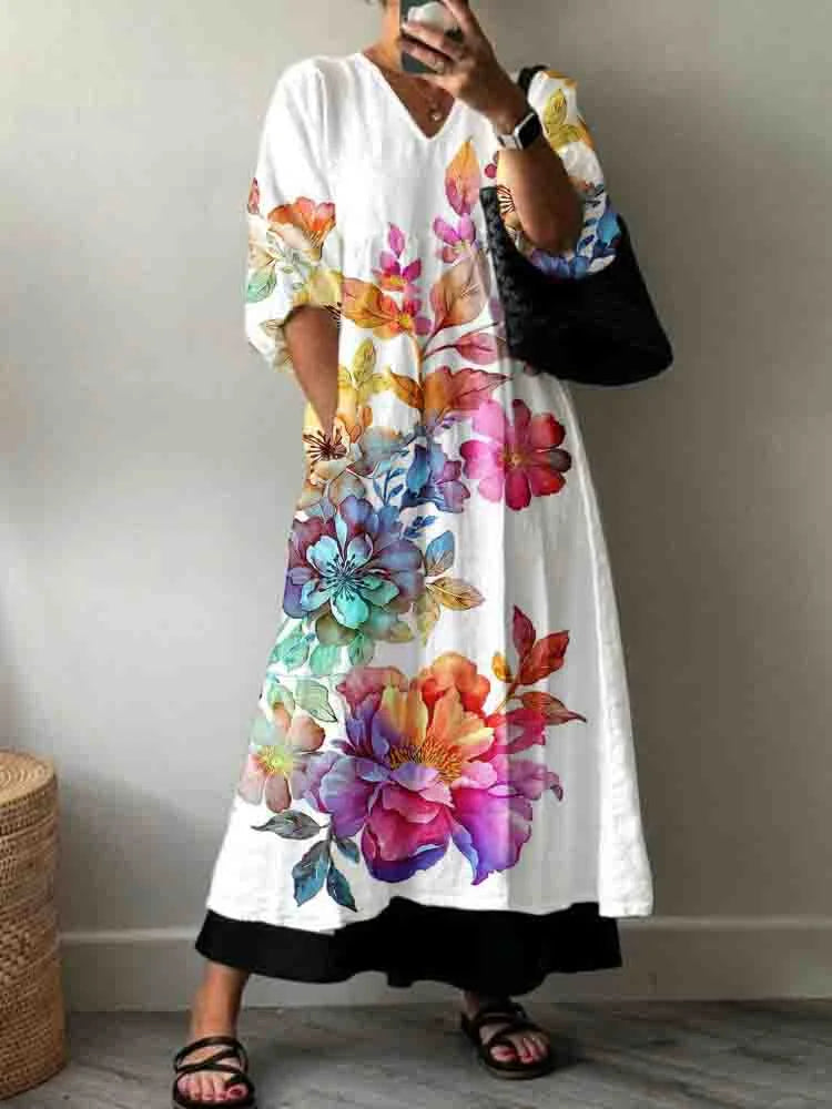 Sofía | Vestido elegante estampado