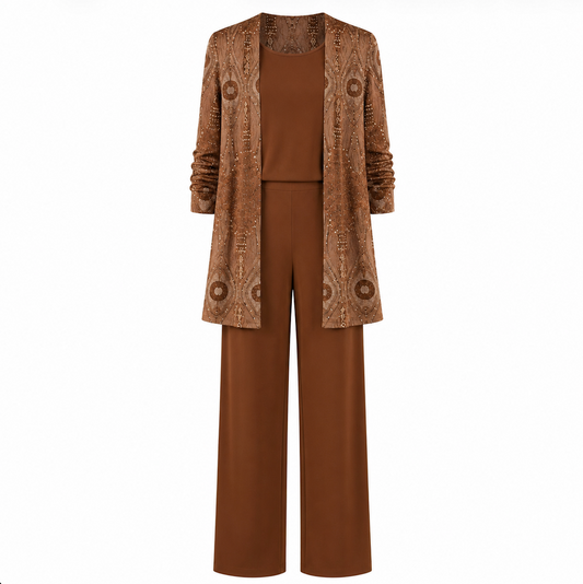 Glenna | Traje de tres piezas