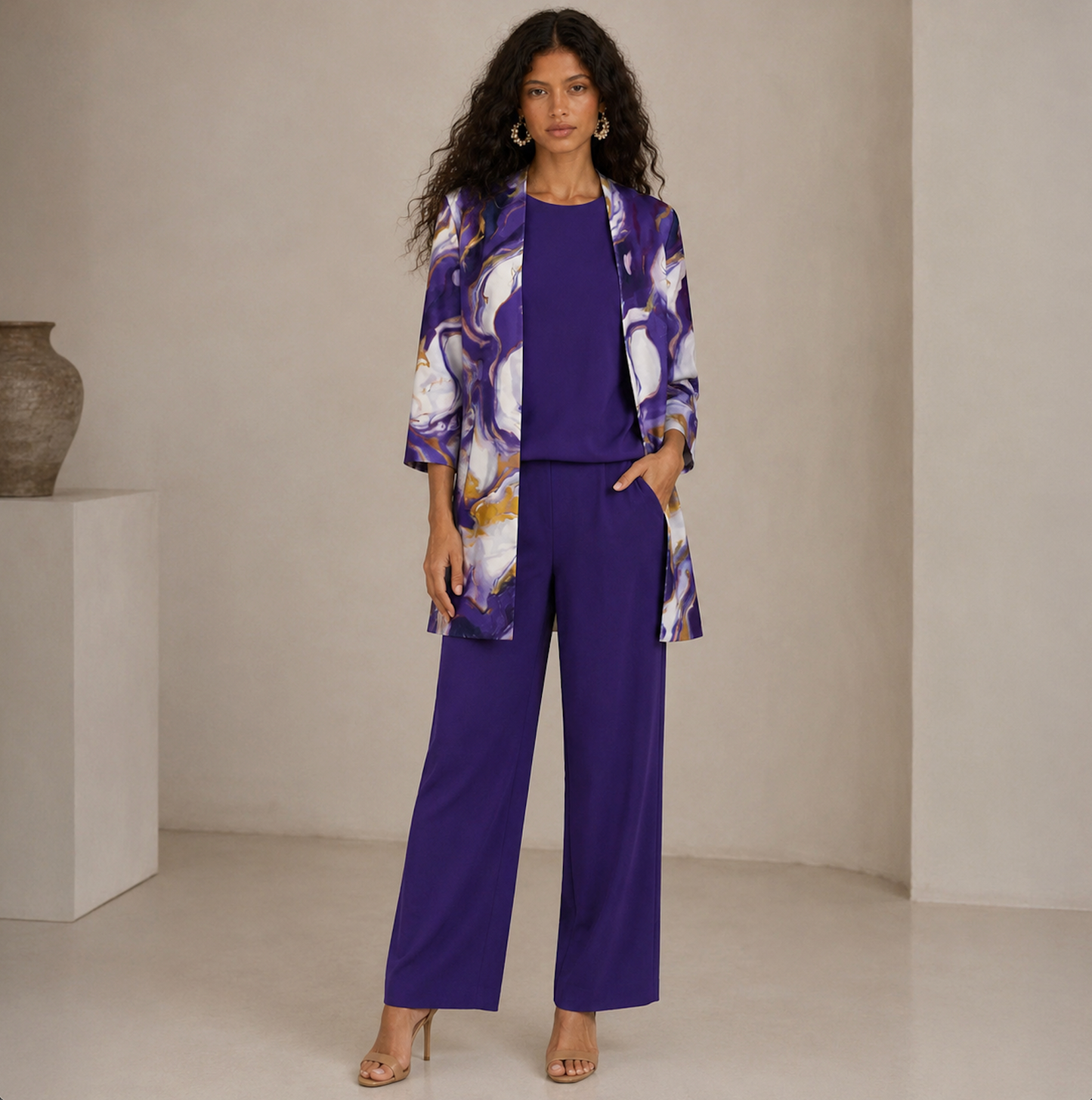 Margaret | Traje de tres piezas
