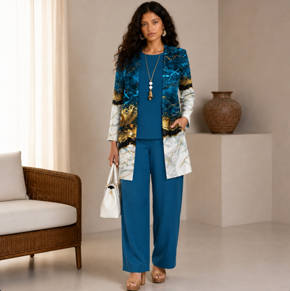 Teresa | Traje de tres piezas
