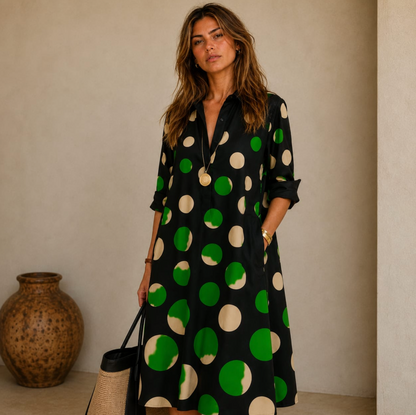 Loretta | Elegante vestido midi