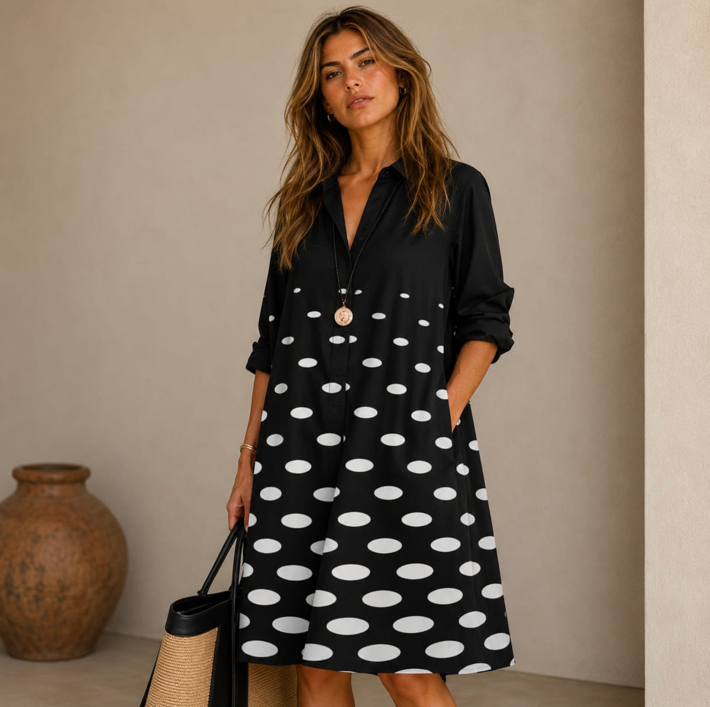 Perla | Elegante vestido midi