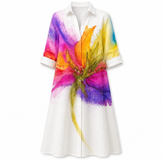 Bridget | Elegante vestido midi
