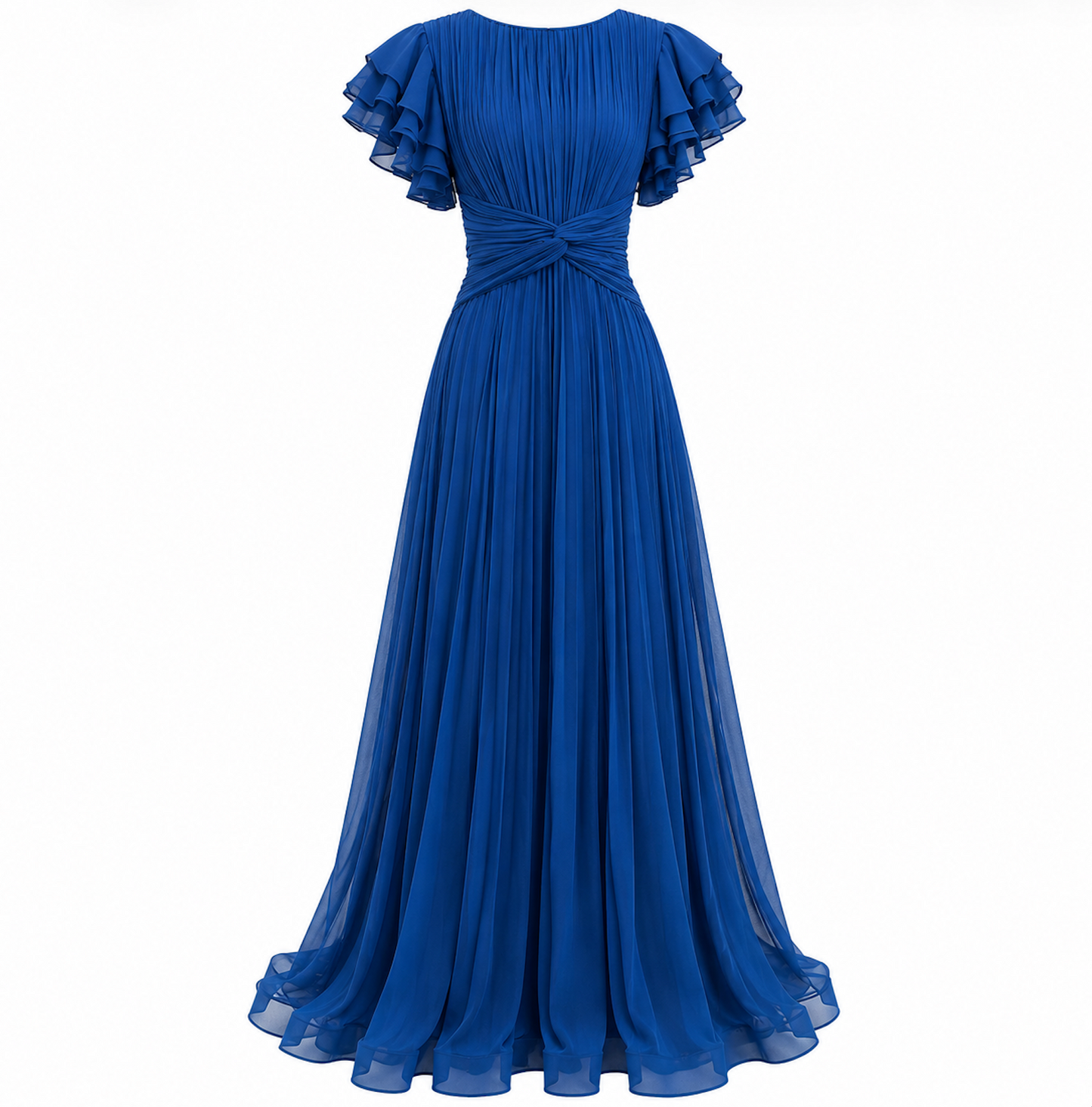 Abigail | Vestido de Noche Plisado