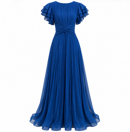 Abigail | Vestido de Noche Plisado