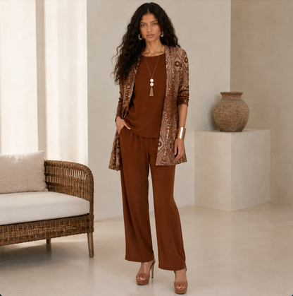 Glenna | Traje de tres piezas