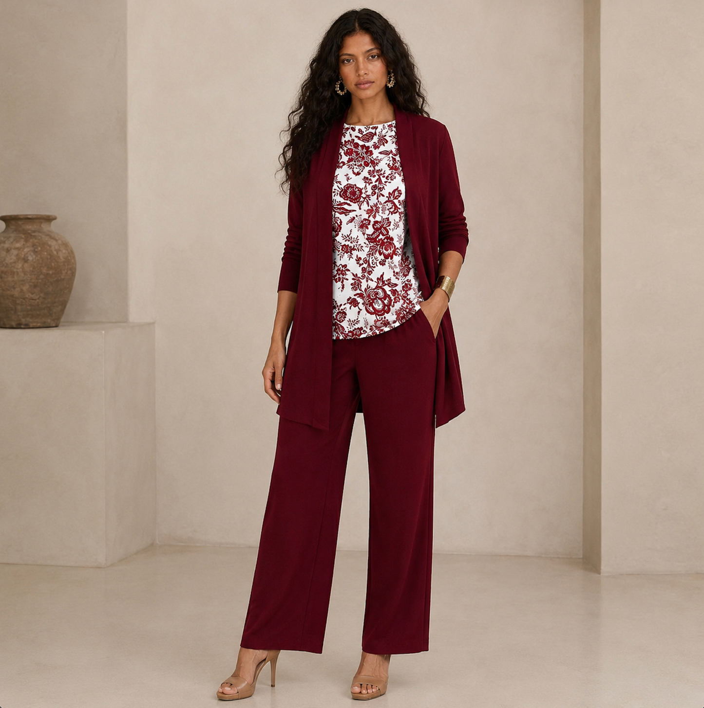 Denise | Traje de tres piezas