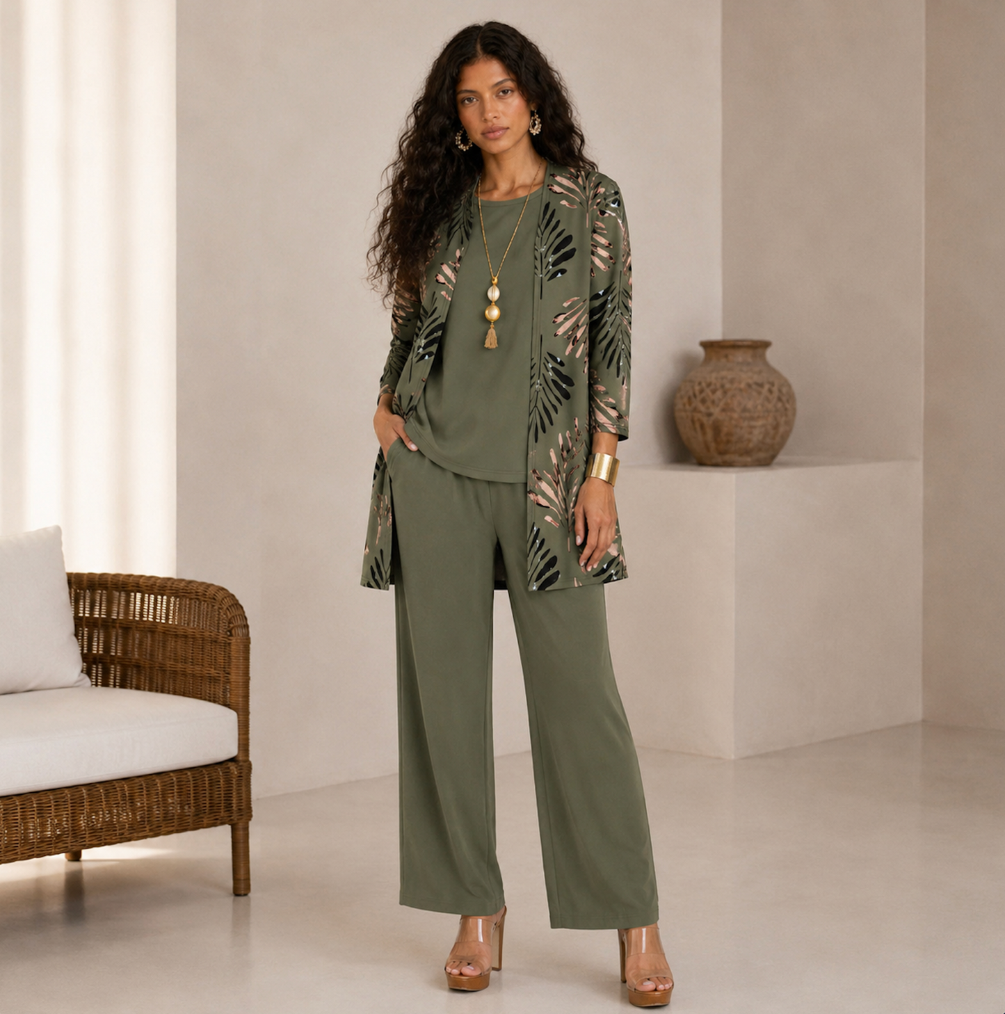 Margaret | Traje de tres piezas