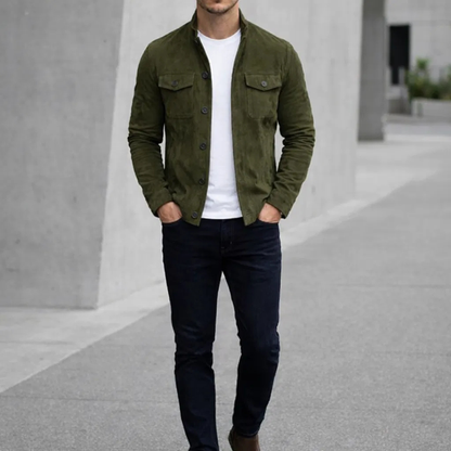 OLTRANO | CHAQUETA DE ANTE