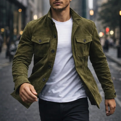 OLTRANO | CHAQUETA DE ANTE