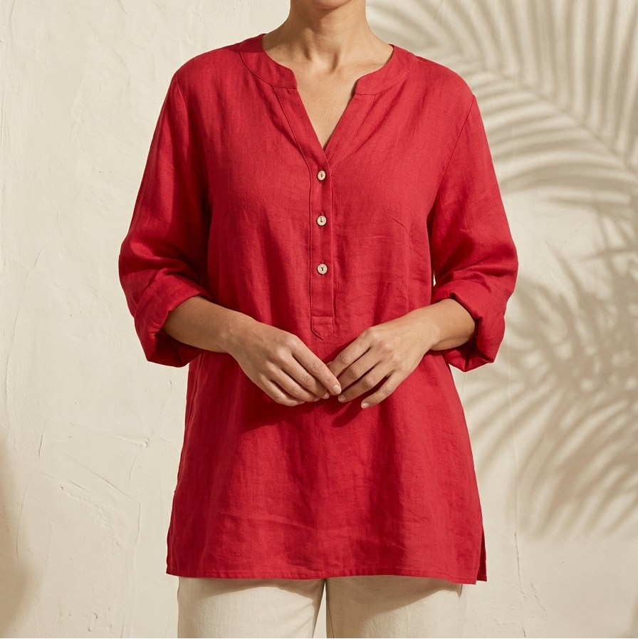 Veronica | Blusa elegante de cuello en V