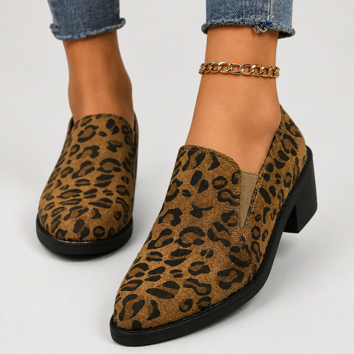 Angélica | Mocasín de leopardo