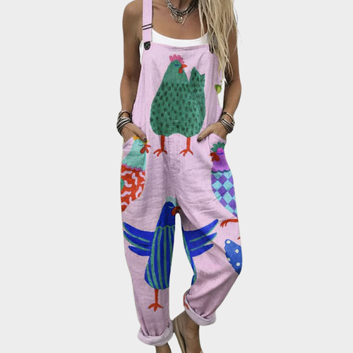 Peto estampado cómodo