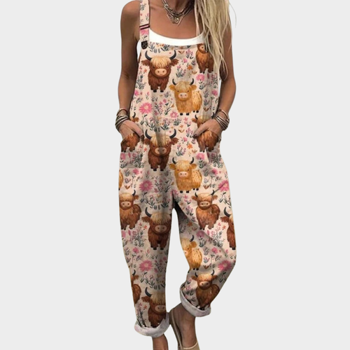 Peto estampado cómodo