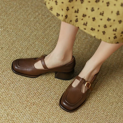 Patricia | Zapatos ortopédicos con correa en T