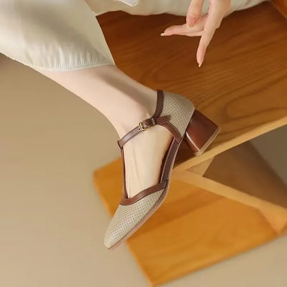 Catalina | Zapatos ortopédicos de tacón medio