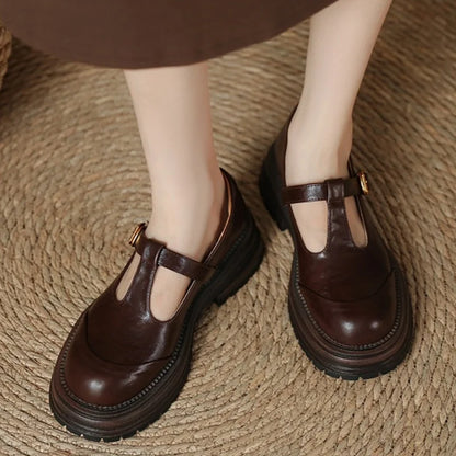 Linda | Zapatos ortopédicos con correa en forma de T