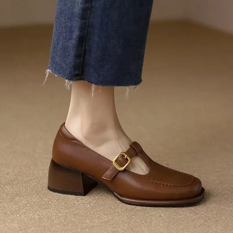 Patricia | Zapatos ortopédicos con correa en T