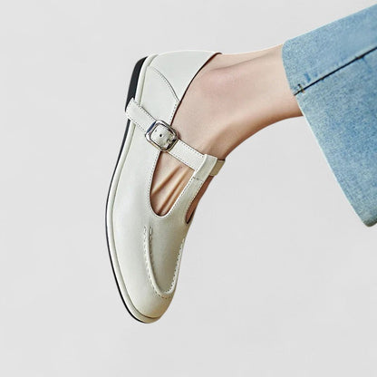 CAMILA | Zapatos ortopédicos Mary Jane con tacón bajo