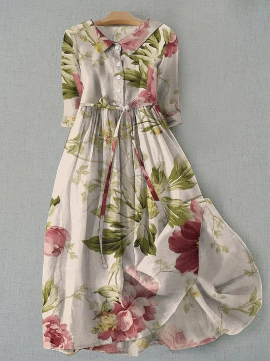 Vivienne | Vestido floral clásico y elegante